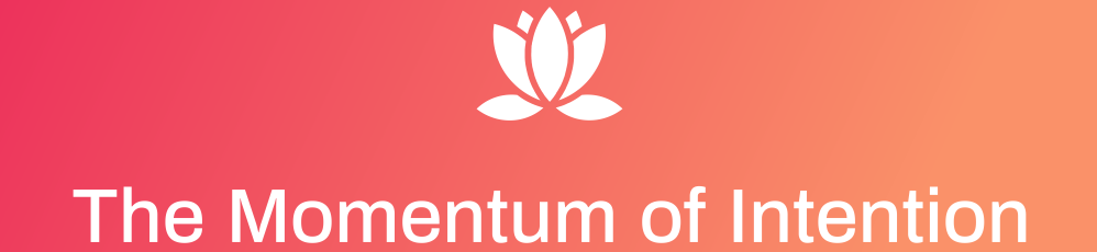 The Momentum of Intention